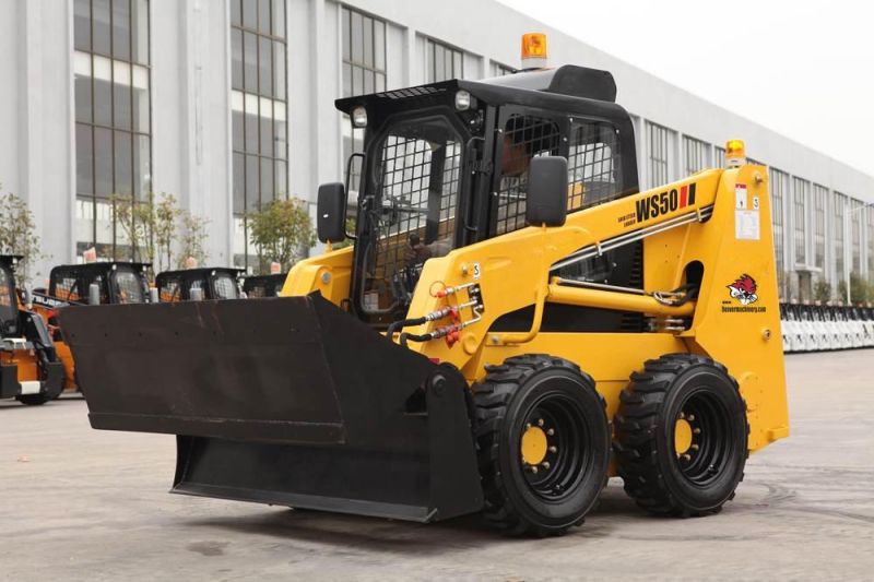 High Performance Ws65 65HP Multifunction Skid Steer Loader with Attachments Price