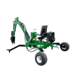 12HP Small Wheel Excavator Digger with Yamar Engine for Sale