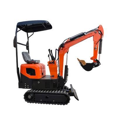 China New 0.8ton 1 Ton Digger Mini Crawler Excavator Price