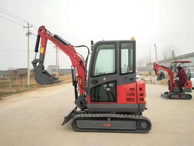 2.5ton 3.5ton Loong Sheen Micro Crawler Excavator Lx25-9b Mini Diggers Prices