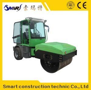 SMT-4.0t High Quality Rear Rubber Wheel Road Roller