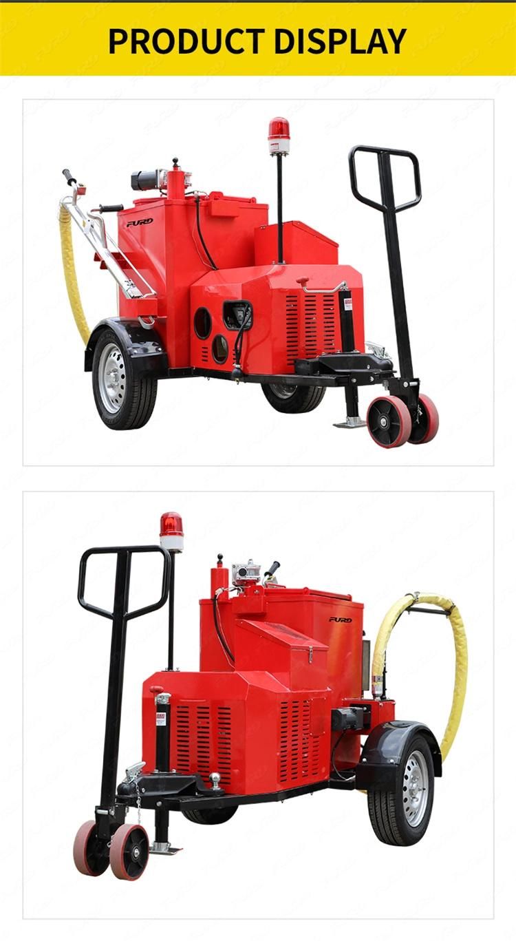 Trailer Crack Joint Sealing Machine 100 L Tank Asphalt Road Crack Sealing Machine Fgf-100