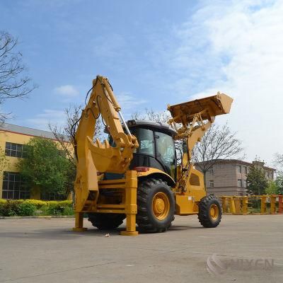 Wz40-28 Rated Power Tractor Front End Loader and Backhoe