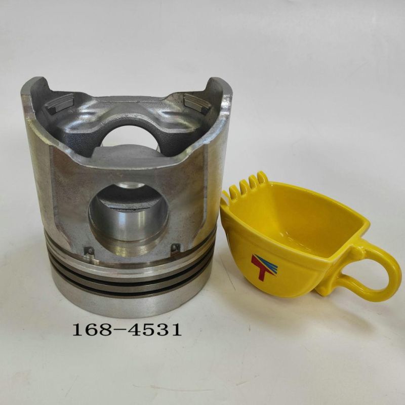 Excavator Diesel Engine Piston 168-4531 for Machinery Engines Parts 3306 Buildozer D7r Body as-Piston