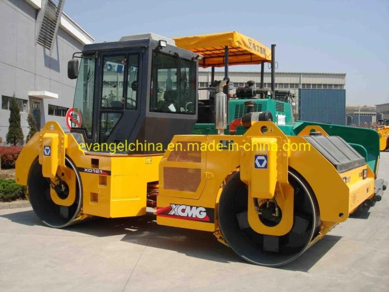 Small 8ton Articulated Double Drum Road Roller Xd83