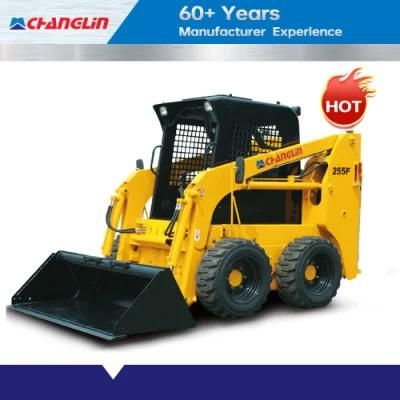 Changlin Official 55HP Multifunction Skid Steer Loader 255f with CE