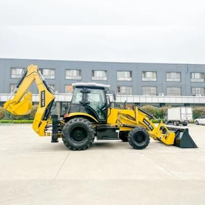 Integrated Frame Design Backhoe Loader Wz40-28 Deluxe Edition