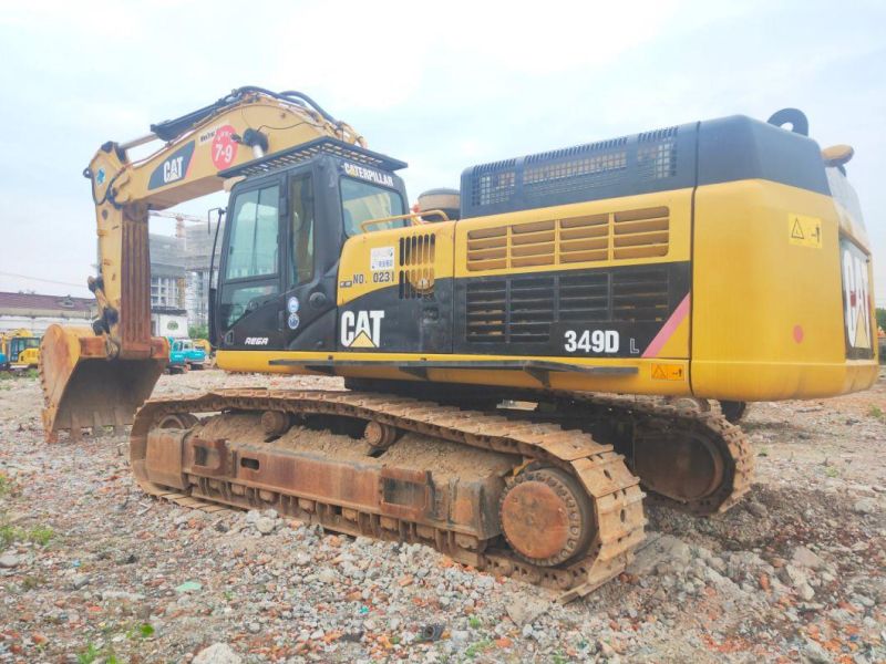 Used Caterpillar Hydraulic Excavator 349dl 49ton Crawler Digger for Promotion