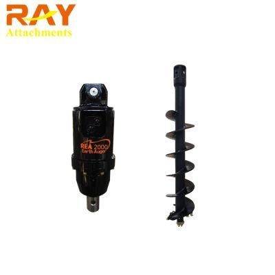 Factory Price Excavator Attachments Hydraulic Soil Earth Auger