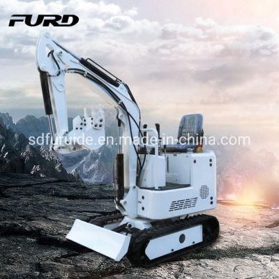 Small Digger Mini Wheel Crawler Excavator for Sale Fwj-900