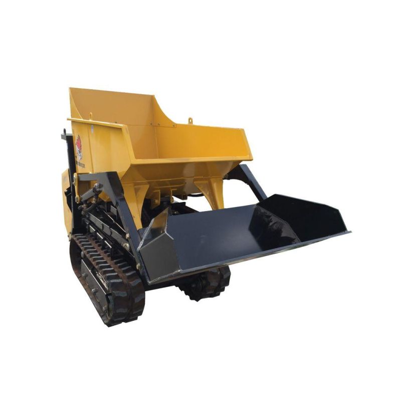 China Hydraulic Small Crawler Truck Mini Dumper for Sale