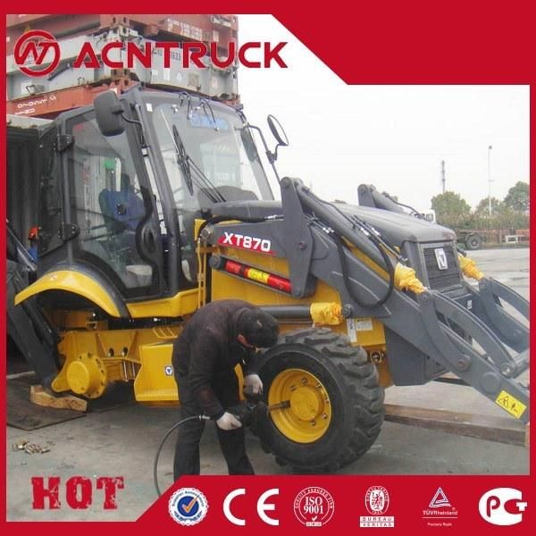 Chinese Xt870 Mini Tractor Backhoe Loader with Cheap Price