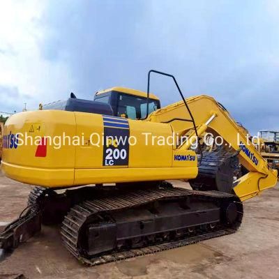 PC200LC-7 Used Komatsu Hydraulic Crawler Mining Excavator