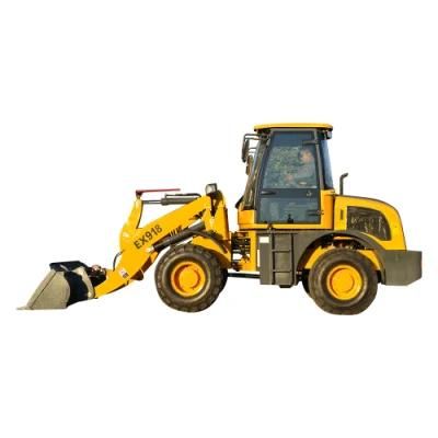 China Hydraulic Huaya Loaders for Sale Wheel Mini Loader Ex918