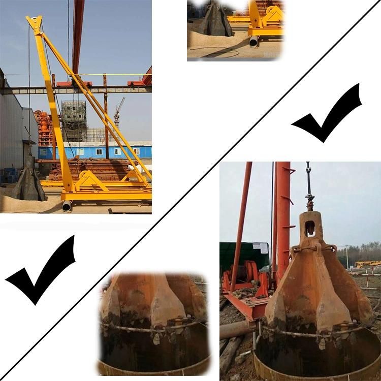 Automatic Punching Pile Driver 4.8t Pile Hammer for Bridge Construction