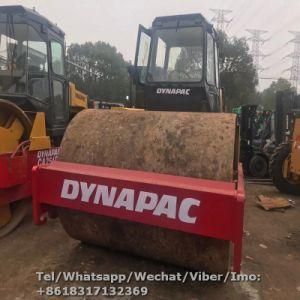 Low Working Hour Used Dynapac Ca251d 12 Ton Road Roller with Enclosed Cabin
