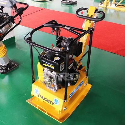 High Quality Road Compaction Asphalt Soil Petrol Tamper Small Vibratory Gasoline Vibrating Plate Compactor