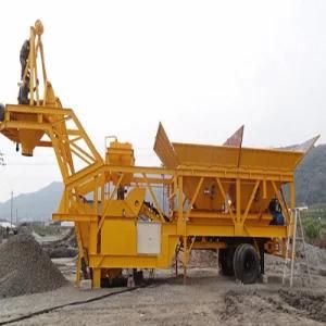 Yhzs40 Mobile Concrete Building Mixing Batching Plant