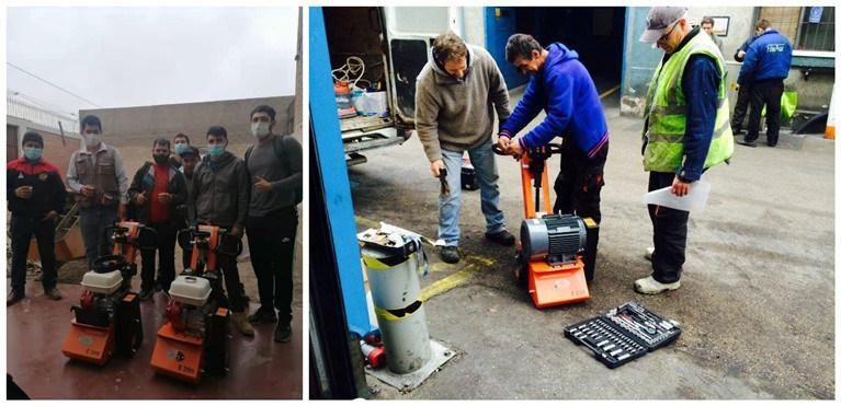 8 Inch Walk-Behind Asphalt Floor Concrete Scarifier Scarifying Machine for Sale