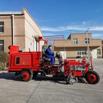 Hydraulic Driving Thermoplastic Road Marking Machine with 500L Capacity