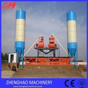 Small Hzs25 Skip Type Stationary Concrete Mixing Plant