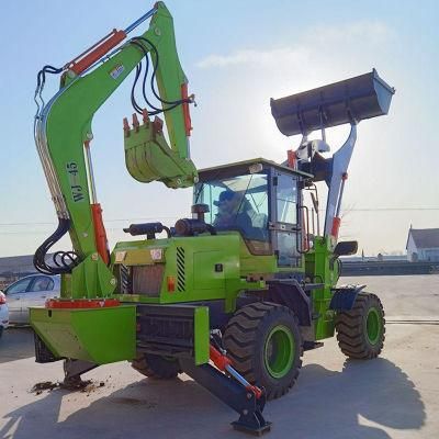 New Supply High Quality 92kw 8.5ton 1.2m3 Bucket Capacity Et945-65 Backhoe Loaders