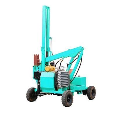 Photovoltaic Drop Hammer Pile Driver