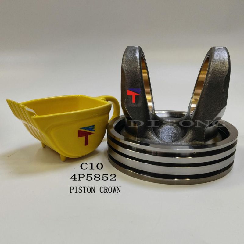 Mechanical Engine Parts Spare Parts Diesel Engine Excavator Wheel Loader Construction Bulldozer Generator Set C10 Piston Crown 4p5852