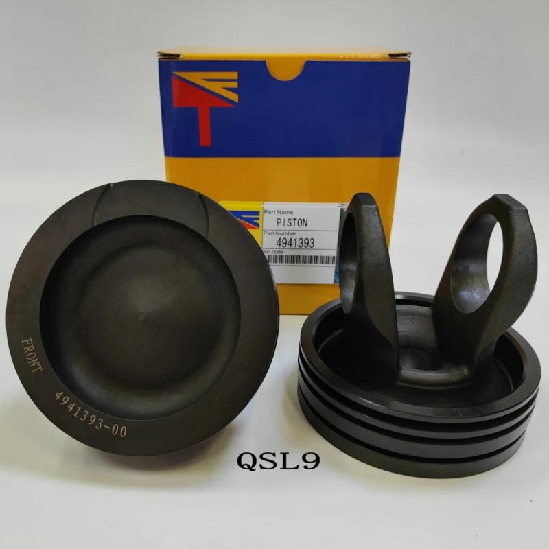 High-Performance Diesel Engine Engineering Machinery Parts Piston 4941393 3966721 for Engine Parts Qsl9 L375 Generator Set