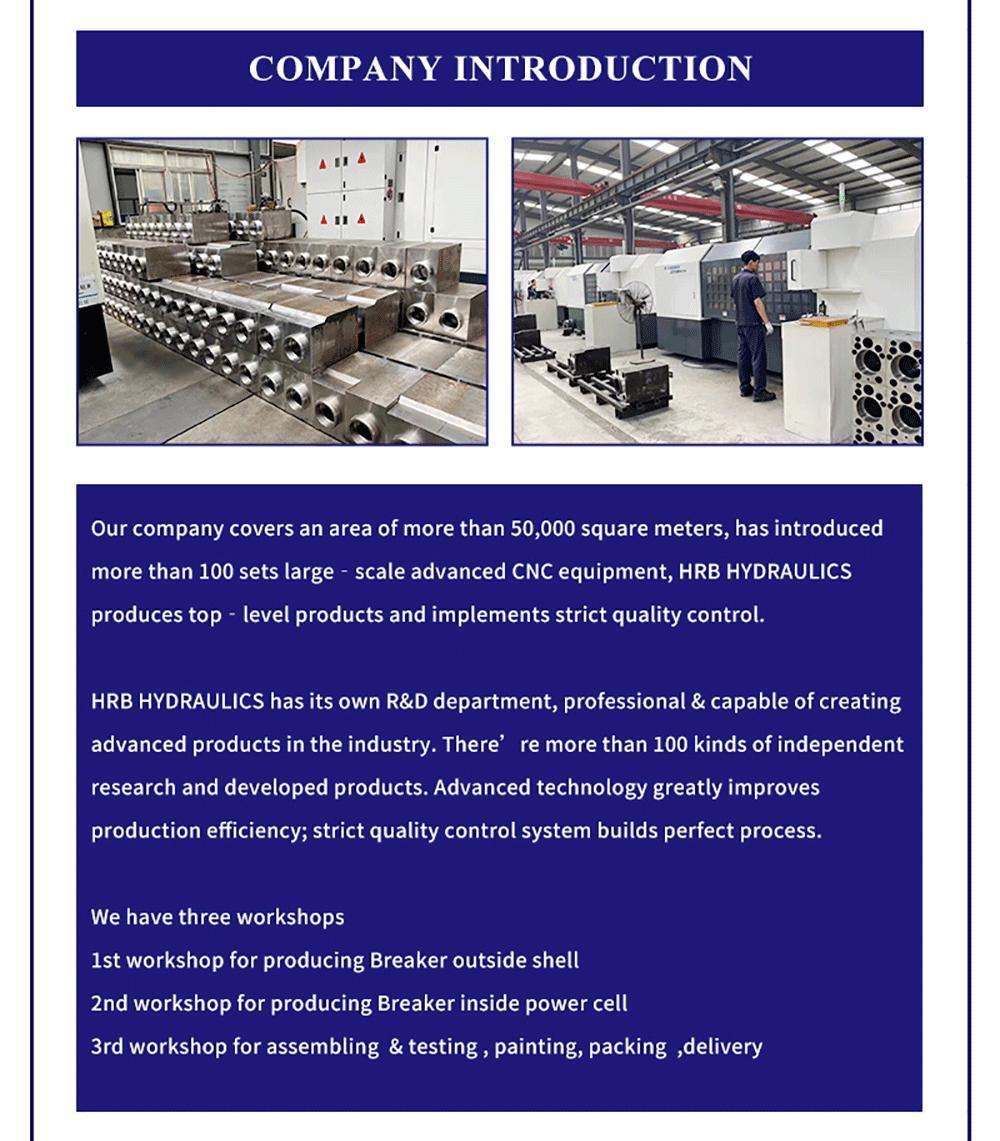 High Cost-Effective Hydraulic Hammer From Hrb