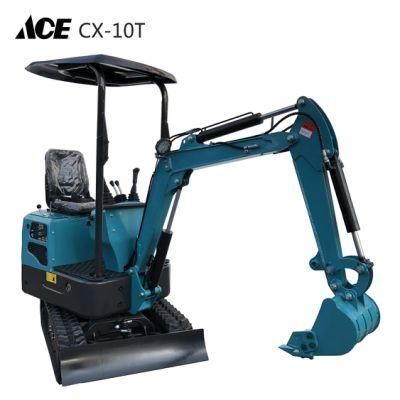 0.8 Ton Mini/Small Hydraulic Crawler Garden Digger Digging Machinery Excavator