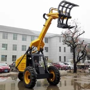 YUNNEI 76kw grapple front grapple sugarcane loader for farm