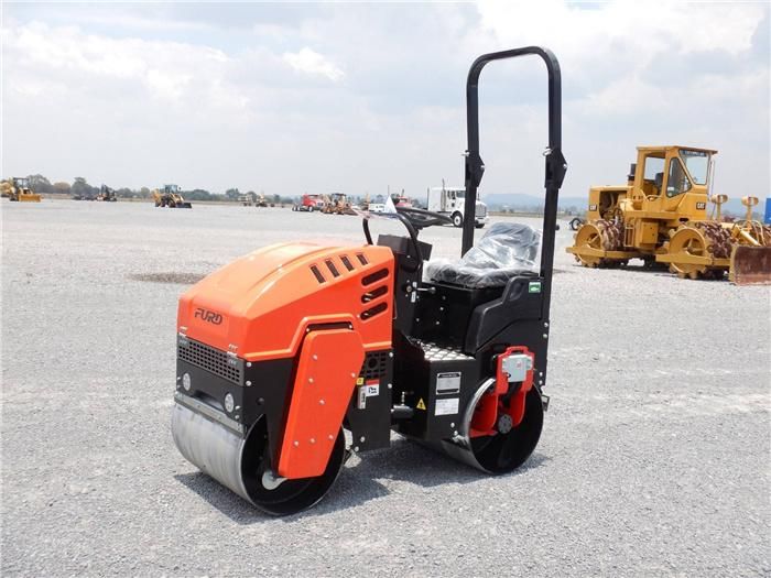 Hydraulic Drive Road Roller 1 Ton Road Roller Compactor for Sale