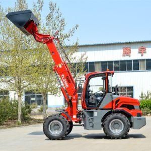 Taian New Tl2500 Telescopic Wheel Loader, Front End Loader with Ce