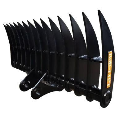 Wholesale Price Construction Spare Part Excavator Rake Bucket