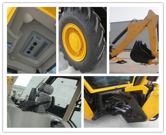 Mini Tractor Price with Front End Backhoe Loader