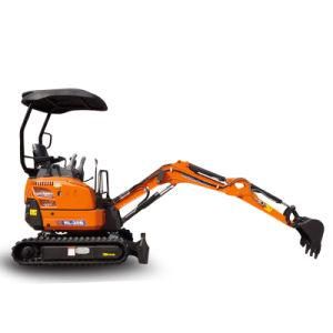 China Digger Mini Hydraulic Excavator 0.8ton 1.4ton 1.5 Ton 2 Ton Small Crawler Backhole Excavator with Cheap Price on Sale