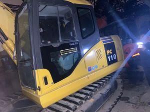 11 Ton Hydraulic Crawler Second Hand Excavator Komatsu110/Used Japan Komatsu110 for Sale