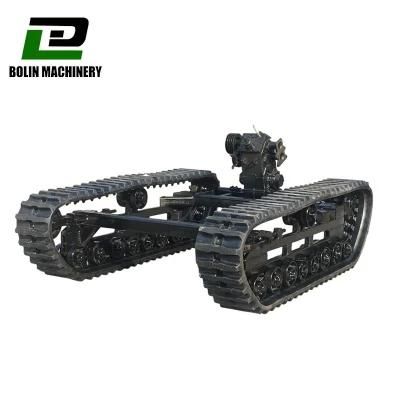 Mini Excavator Hydraulic Undercarriage Rubber Track Crawler System