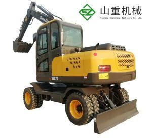 Manufacturer Selling Brand New 7 Ton China Made Small Digging Machine Backhoe Bucket Wheel Hydraulic Excavator