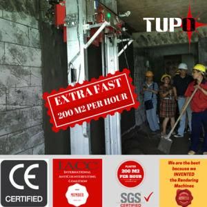Tupo Machinery-Wall Plastering Machine Price Automatic Wall Cement Plastering Machine