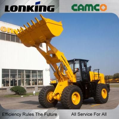 China Top Brand Heavy Duty Wheel Loading Machinery Loader Lonking