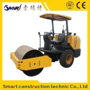 SMT-3.5 Construction Machinery Mini Rear Rubber Road Roller