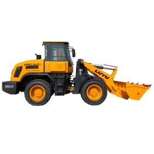 2.5 Ton Payloader Luyu Brand Front End New Hydraulic Articulated Small Wheel Loader Price