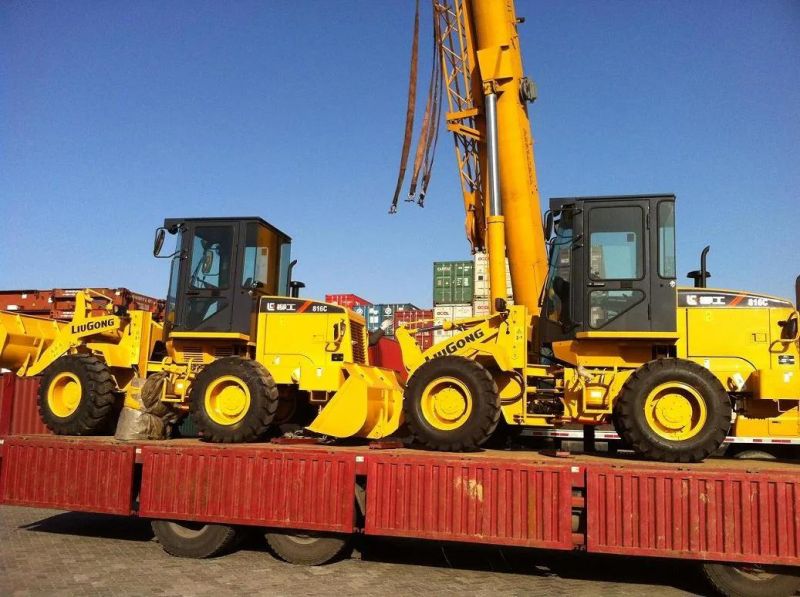 Liugong Mini Loader 2 Ton Wheel Loader 0.8cbm Clg816