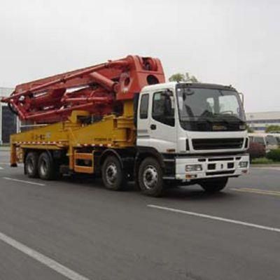 Uesd Concrete Pumping Machinery 37m Truck Mounted Concrete Pump Truck with Benz Chassis