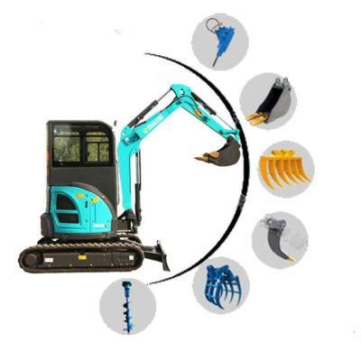 Shanding 3 Ton Mini Bagger Mini Digger 3ton China Mini Excavator