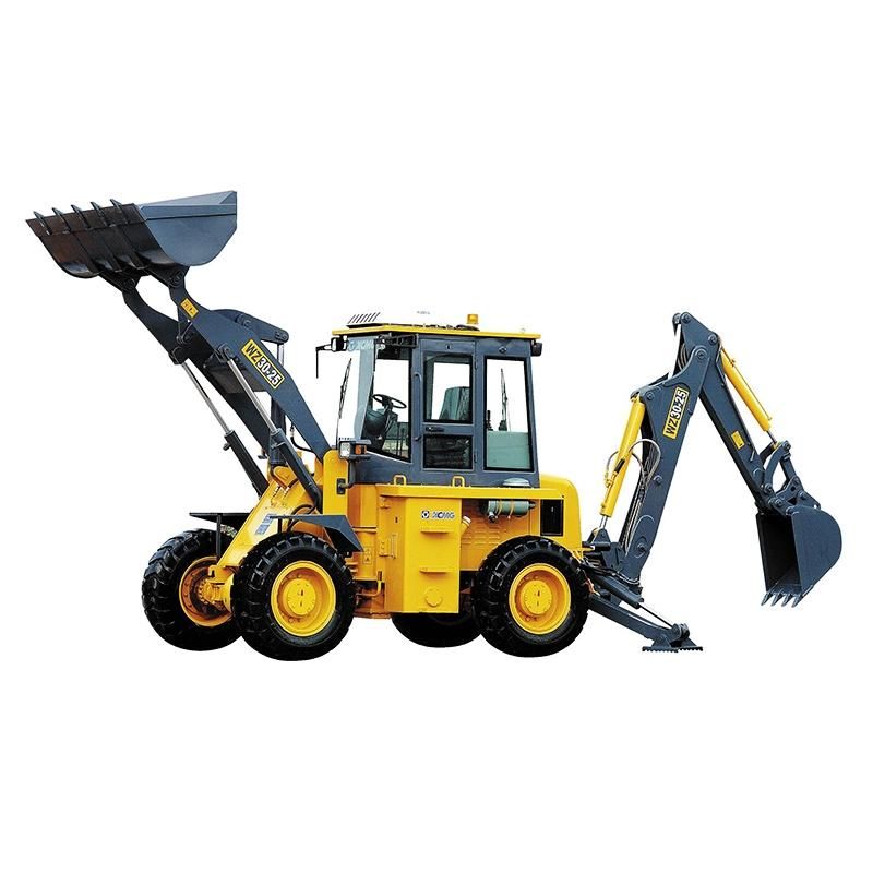Mini Wheel Backhoe Loader with Snow Blower Xt870