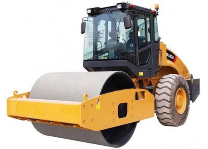 Chinese Factory Rg163xsj Roller Compactor 16 Ton Hydraulic Single Drum Vibratory Road Roller