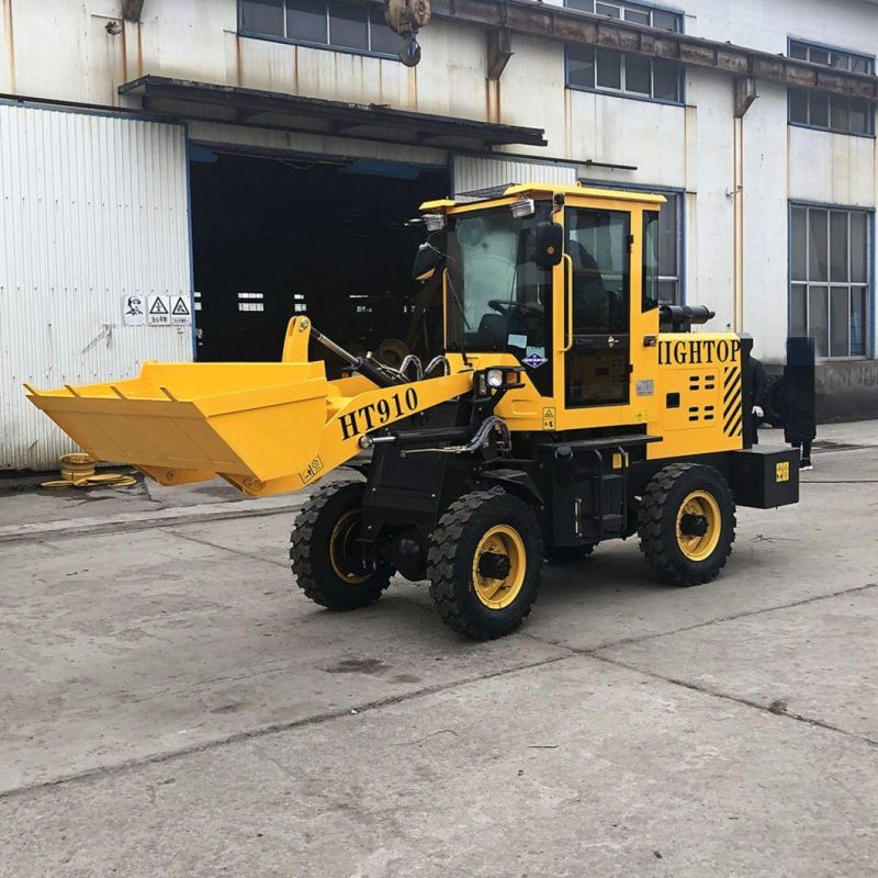 New Earth-Moving Machinery China Mini Payloader Compact Mini Wheel Loader for Sale